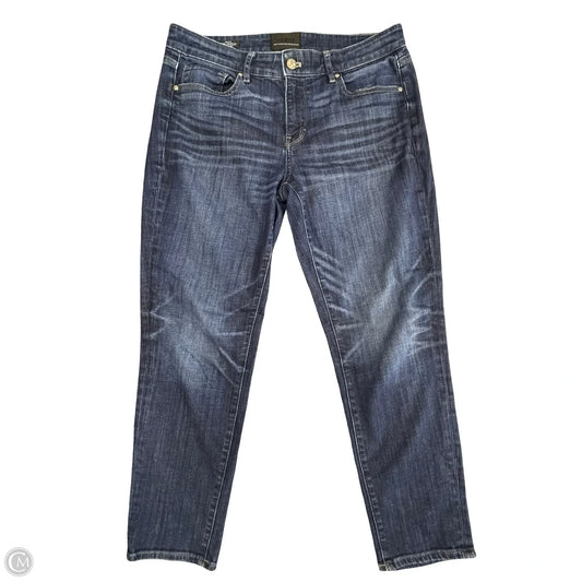 Jeans Boyfriend By White House Black Market In Blue Denim, Size: 8p