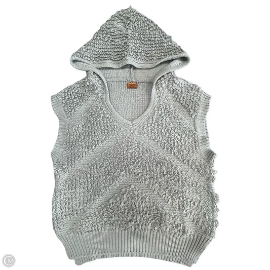 Vest Sweater By Pol In Grey, Size: S