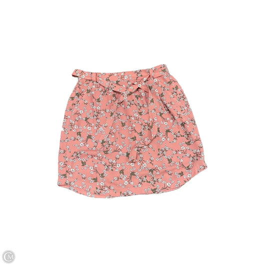 Skirt Mini & Short By Loft In Pink, Size: S