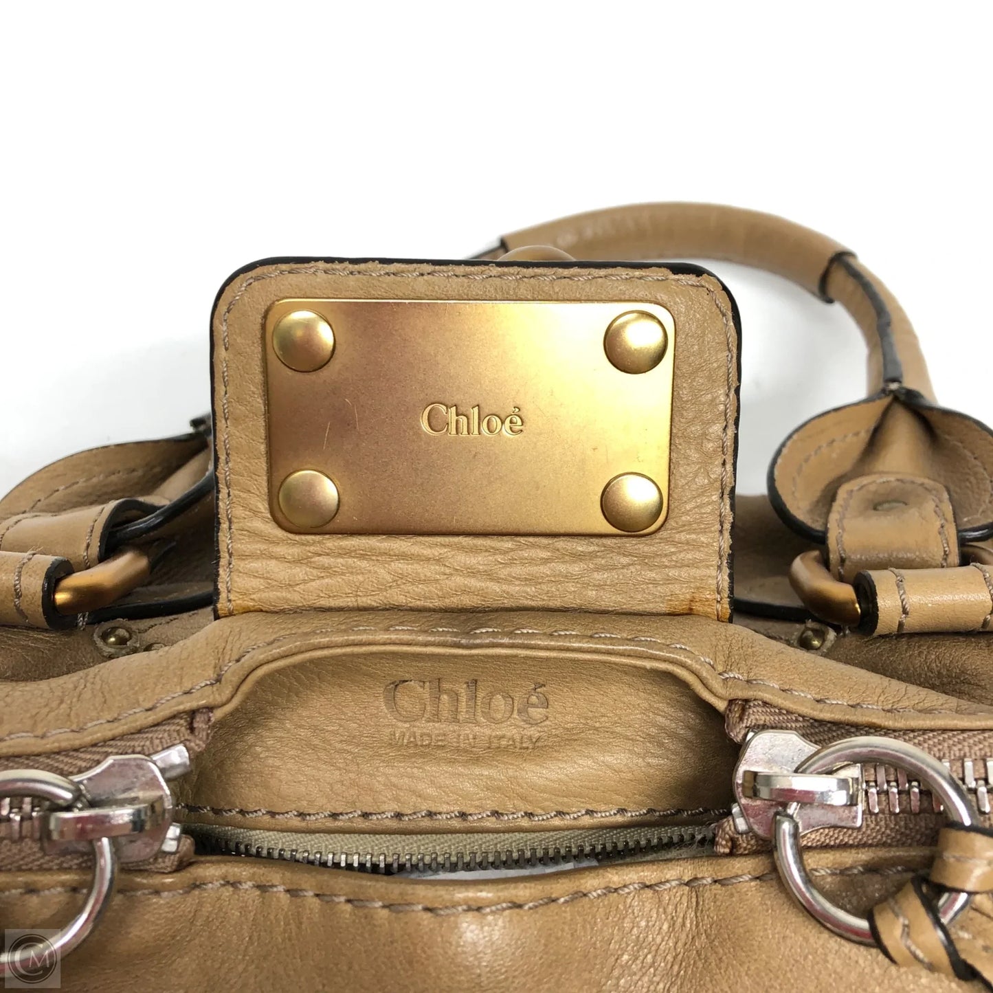 Handbag Luxury Designer By Chloe, Size: Medium