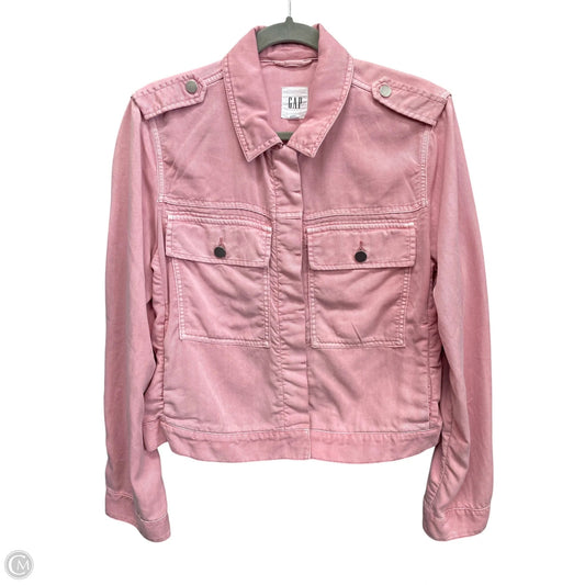 Jacket Other By Gap In Pink, Size: M