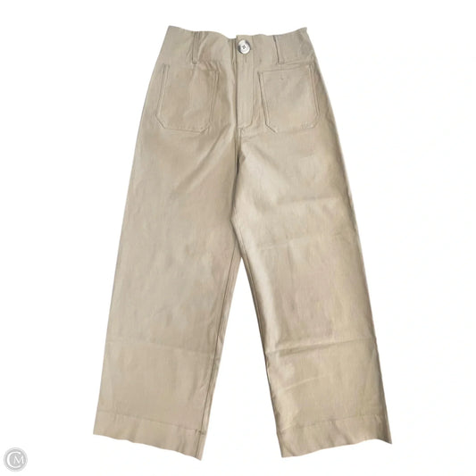 Pants Wide Leg By Clothes Mentor In Beige, Size: 6