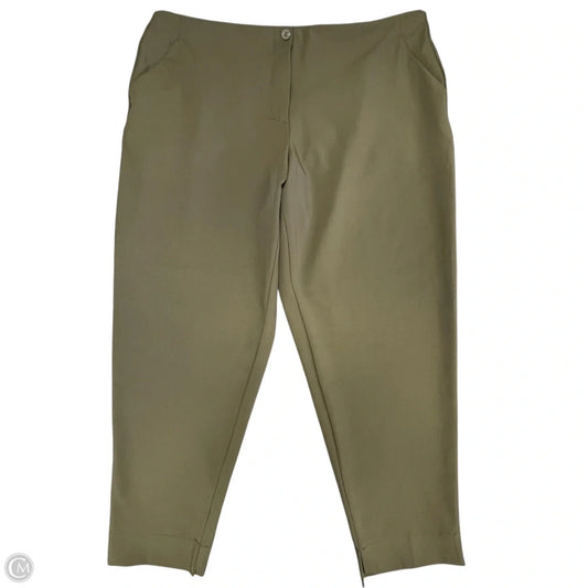 Pants Dress By Worthington In Green, Size: 18