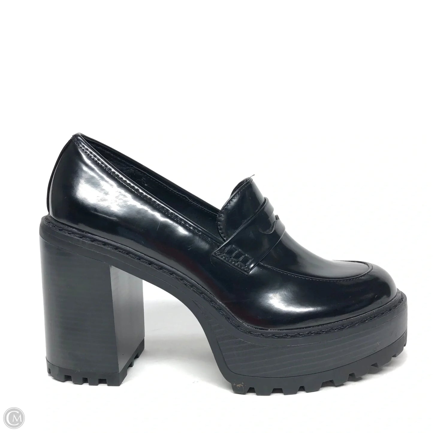 Shoes Heels Block By Madden Girl In Black, Size: 8.5