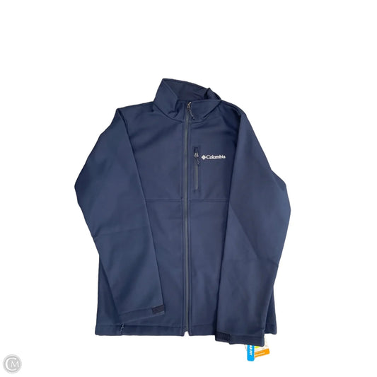 Athletic Jacket By Columbia In Navy, Size: S