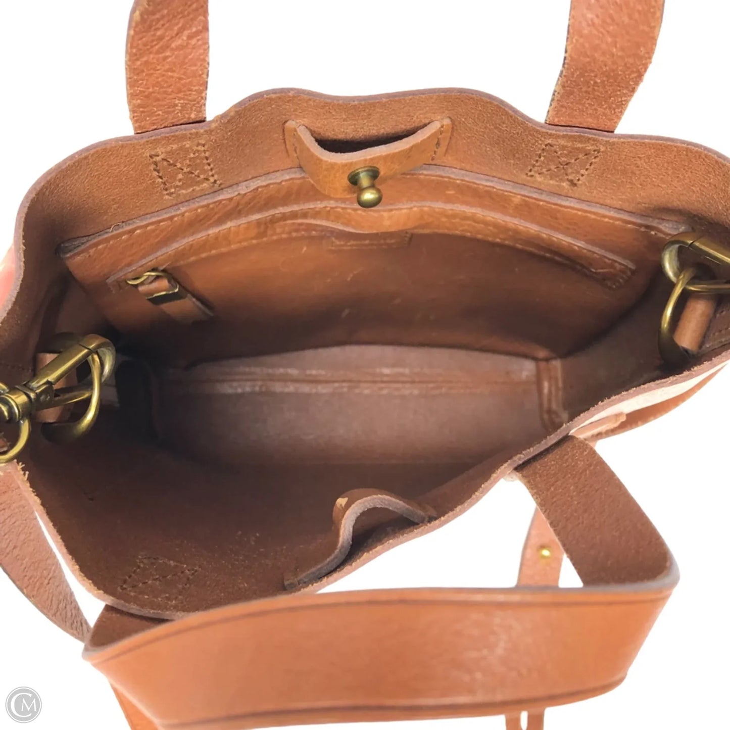 Crossbody Leather By Madewell, Size: Small