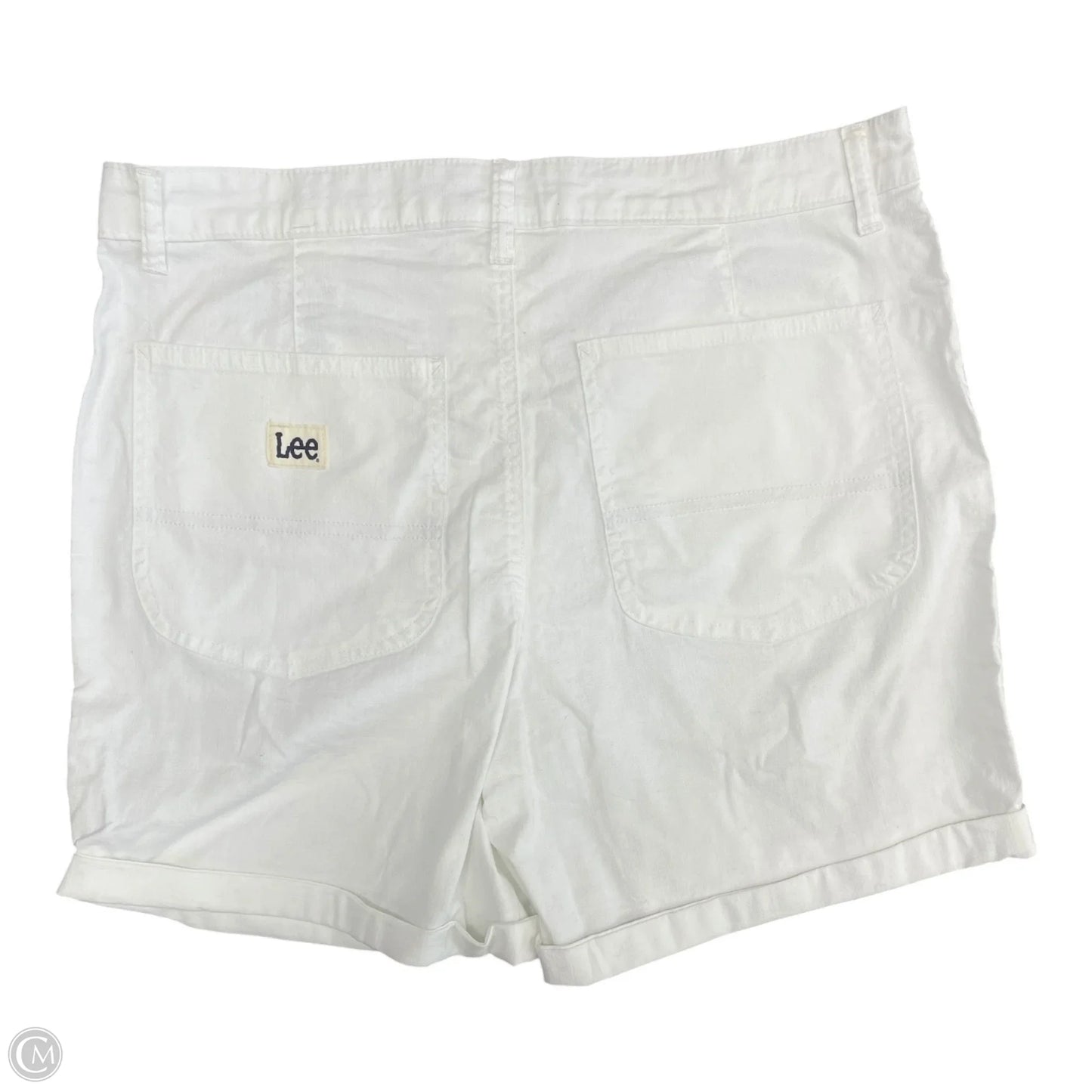 Shorts By Lee In White, Size: 16