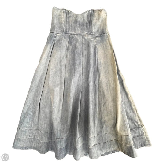 Dress Casual Short By Current/elliott In Blue Denim, Size: S