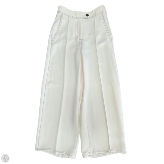 Pants Wide Leg By Mng In Cream, Size: 4