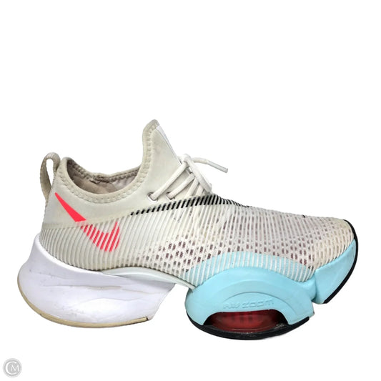 Shoes Athletic By Nike In White, Size: 6