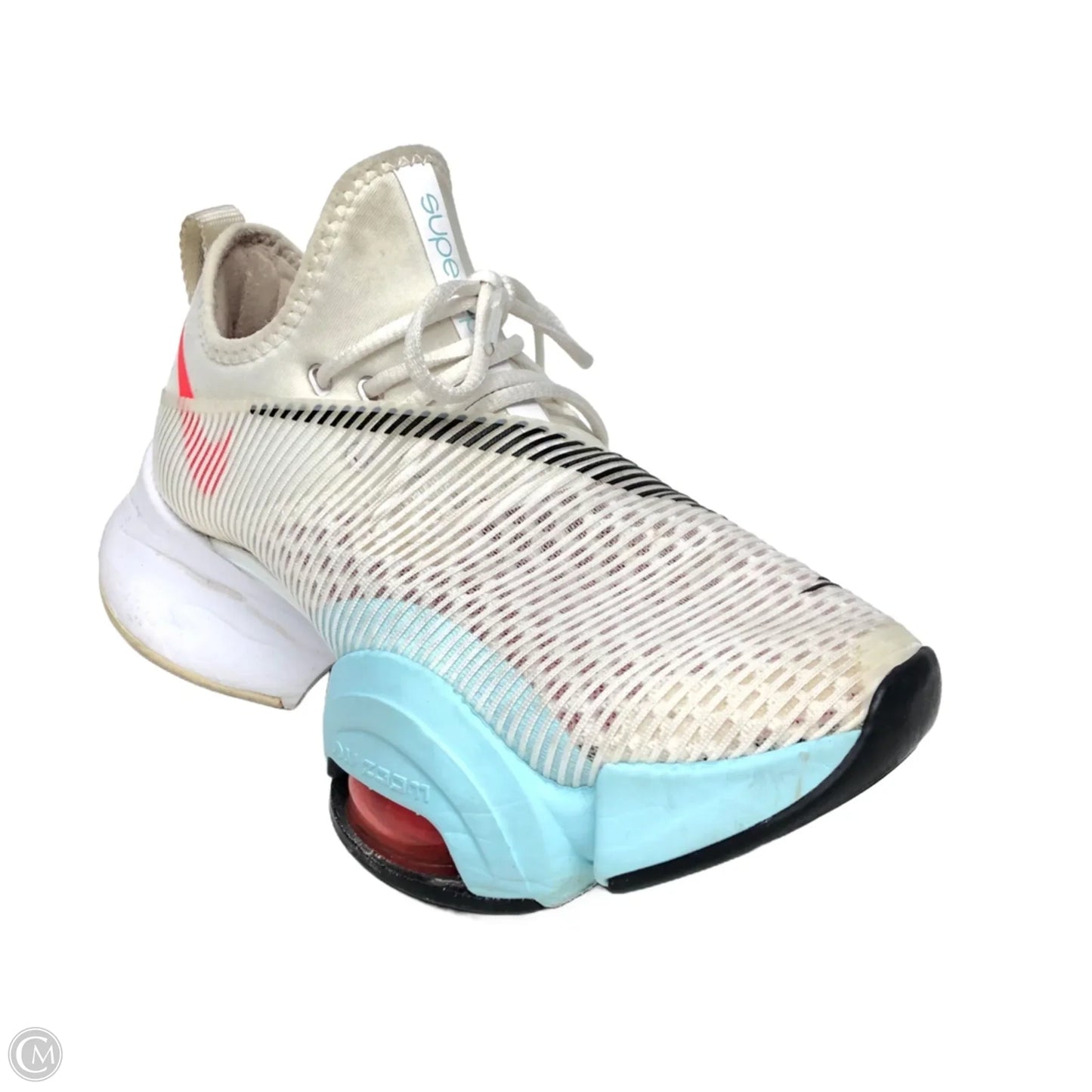 Shoes Athletic By Nike In White, Size: 6