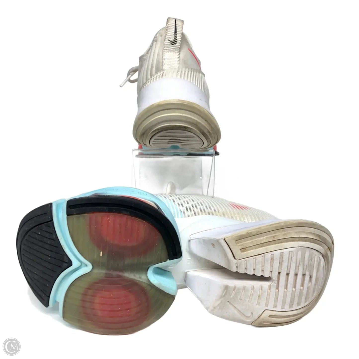 Shoes Athletic By Nike In White, Size: 6