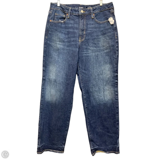 Jeans Boyfriend By Old Navy In Blue Denim, Size: 12
