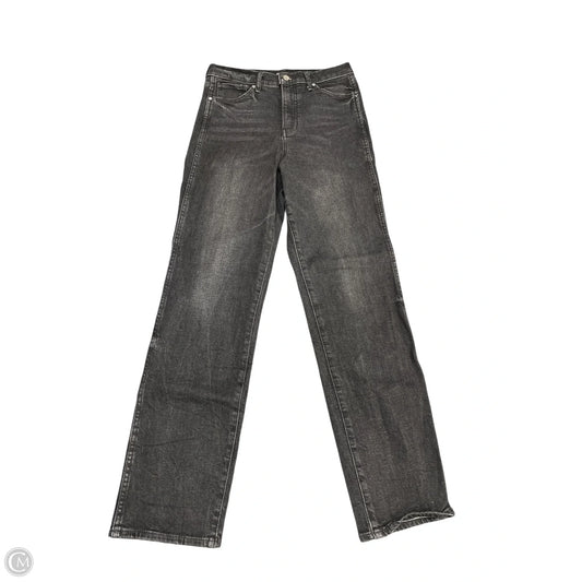 Jeans Straight By Express In Black, Size: 8