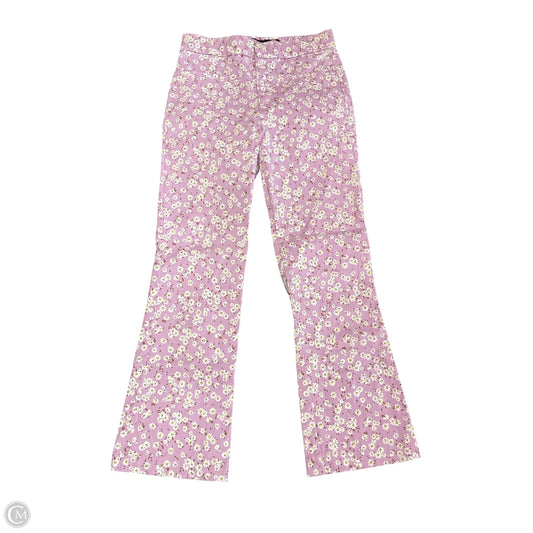 Pants Dress By Zara In Floral Print, Size: S