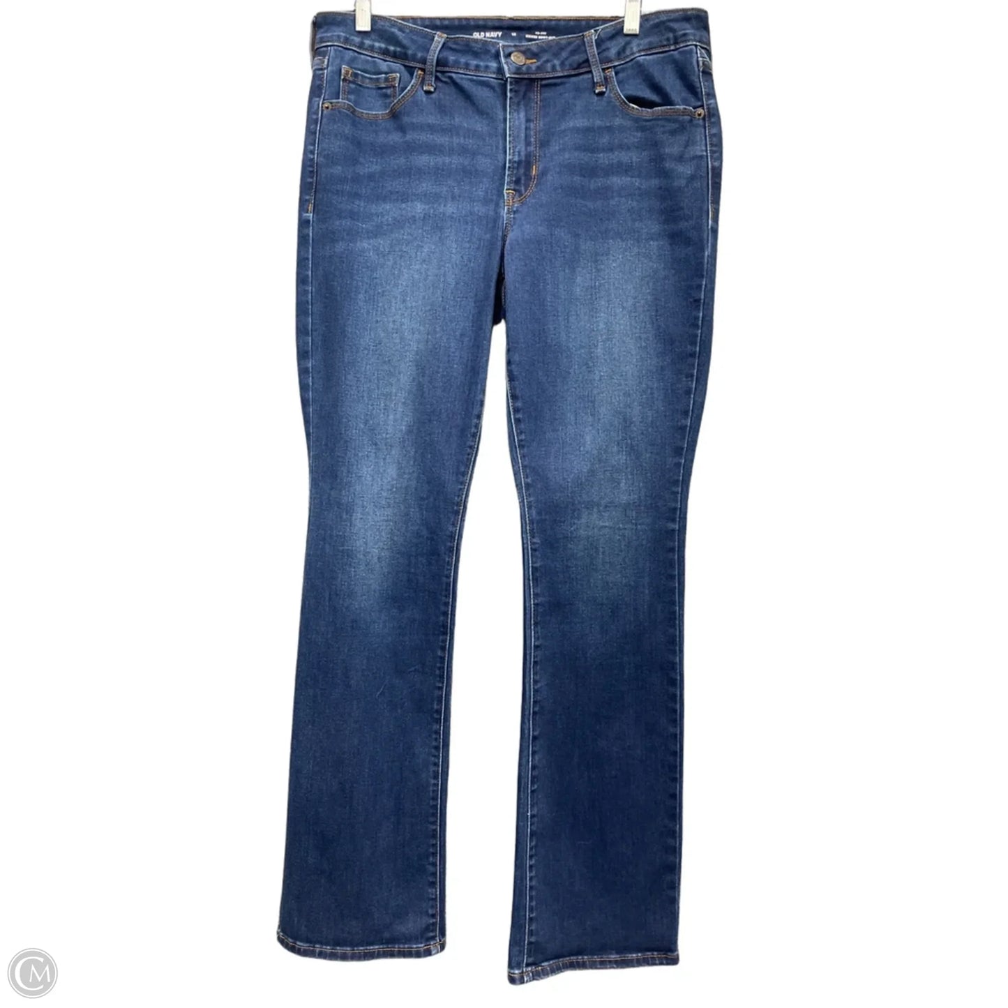 Jeans Boot Cut By Old Navy In Blue Denim, Size: 12
