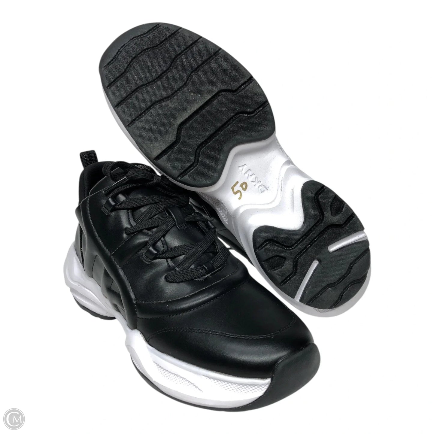 Shoes Sneakers By Dkny In Black & White, Size: 11