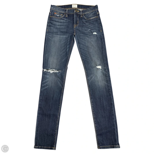 Jeans Skinny By Hudson In Blue Denim, Size: 2