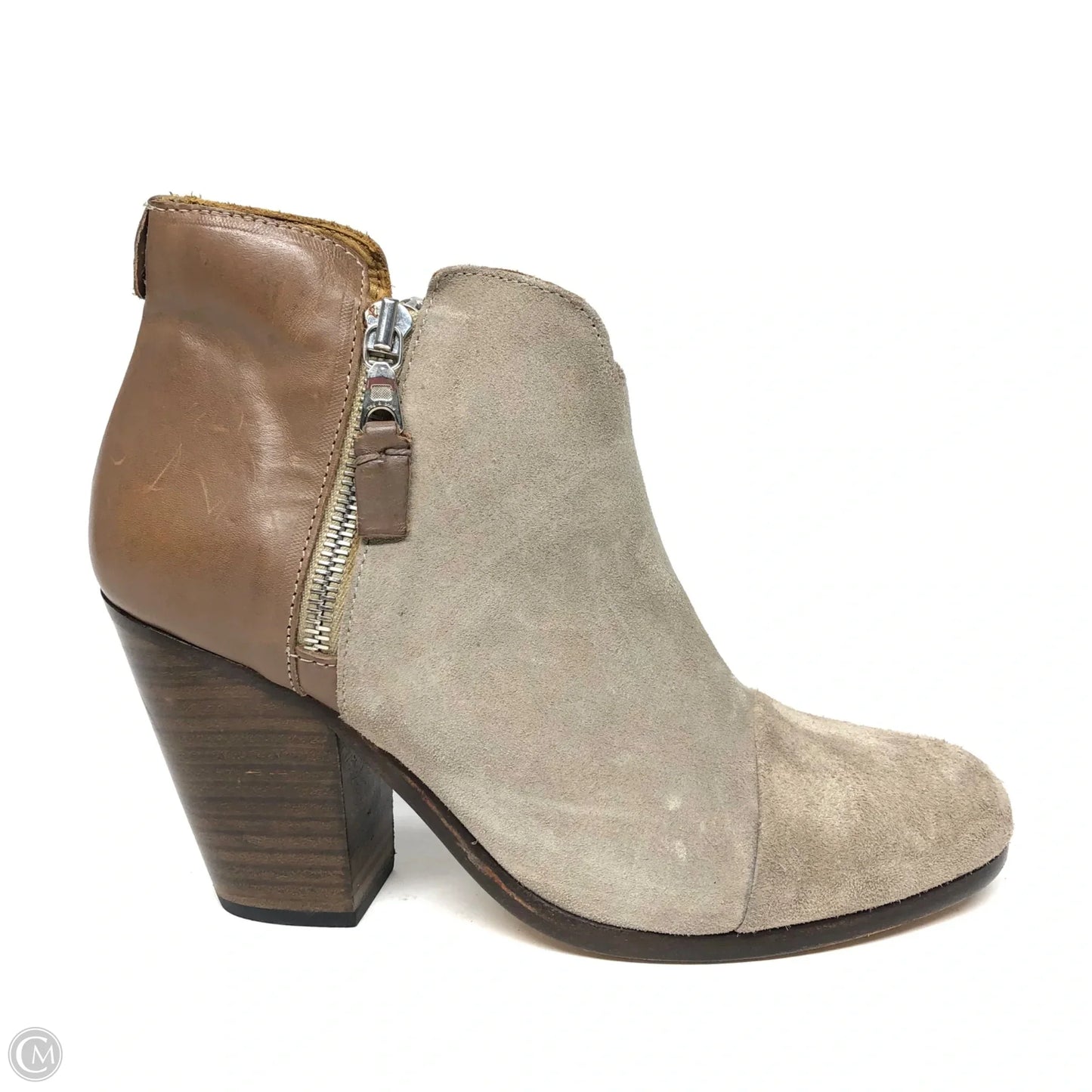 Boots Ankle Heels By Rag And Bone In Beige, Size: 7