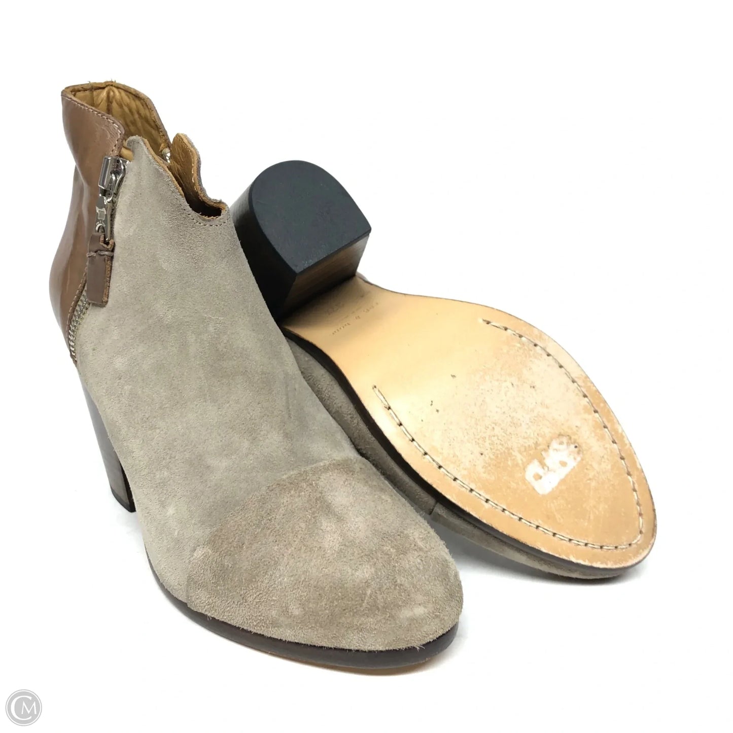 Boots Ankle Heels By Rag And Bone In Beige, Size: 7