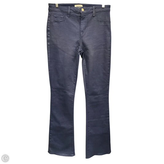 Jeans Straight By L Agence In Blue, Size: 10