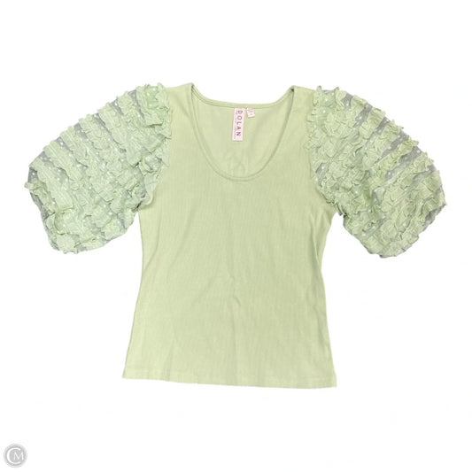 Top Short Sleeve By Dolan Left Coast In Green, Size: S