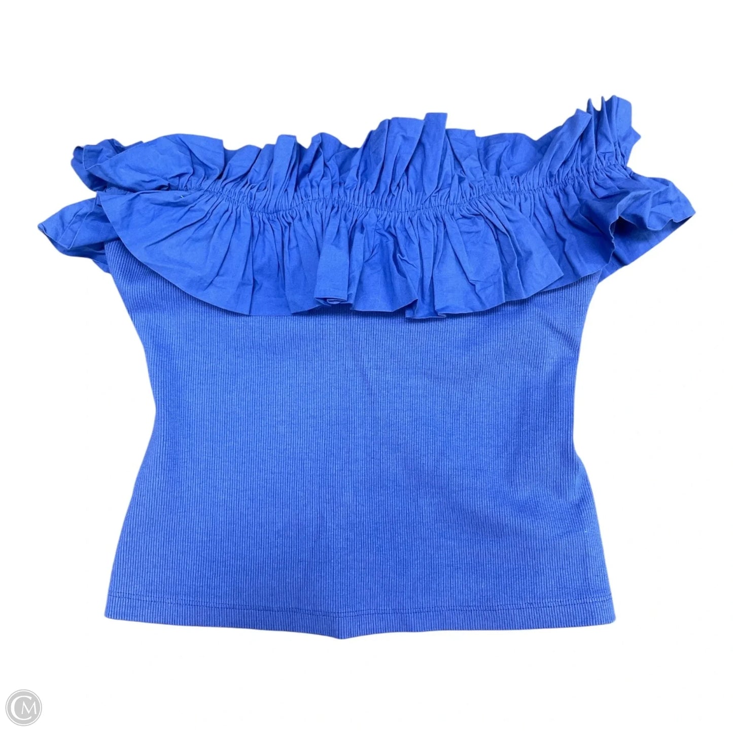 Top Sleeveless By Maeve In Blue, Size: M