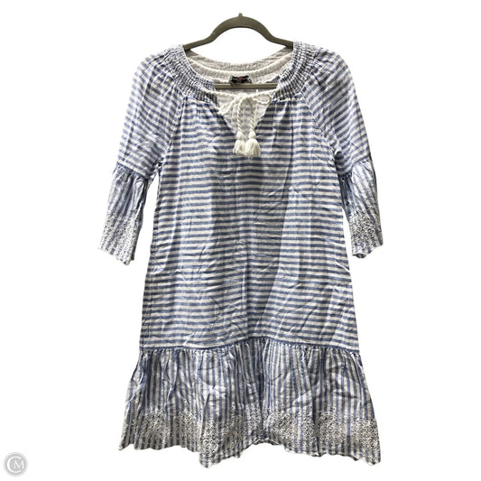 Dress Casual Short By Vineyard Vines In Blue & White, Size: 0
