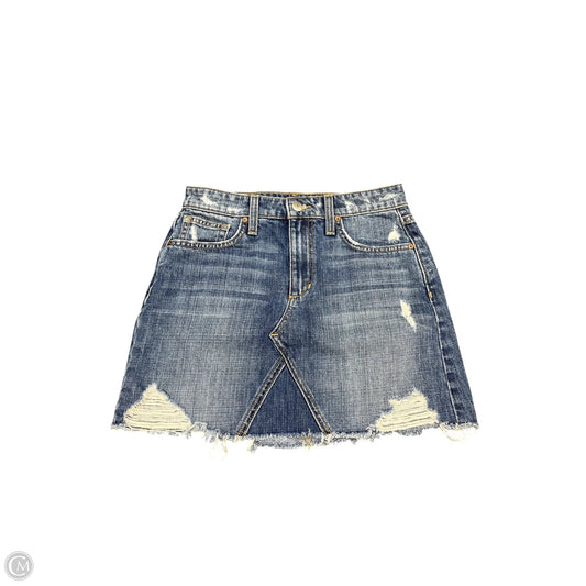 Skirt Mini & Short By Joes Jeans In Blue Denim, Size: 0