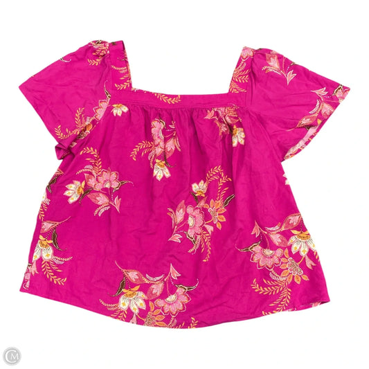 Top Short Sleeve By Torrid In Multi-colored, Size: 1x