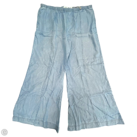 Pants Wide Leg By Serra In Blue, Size: M