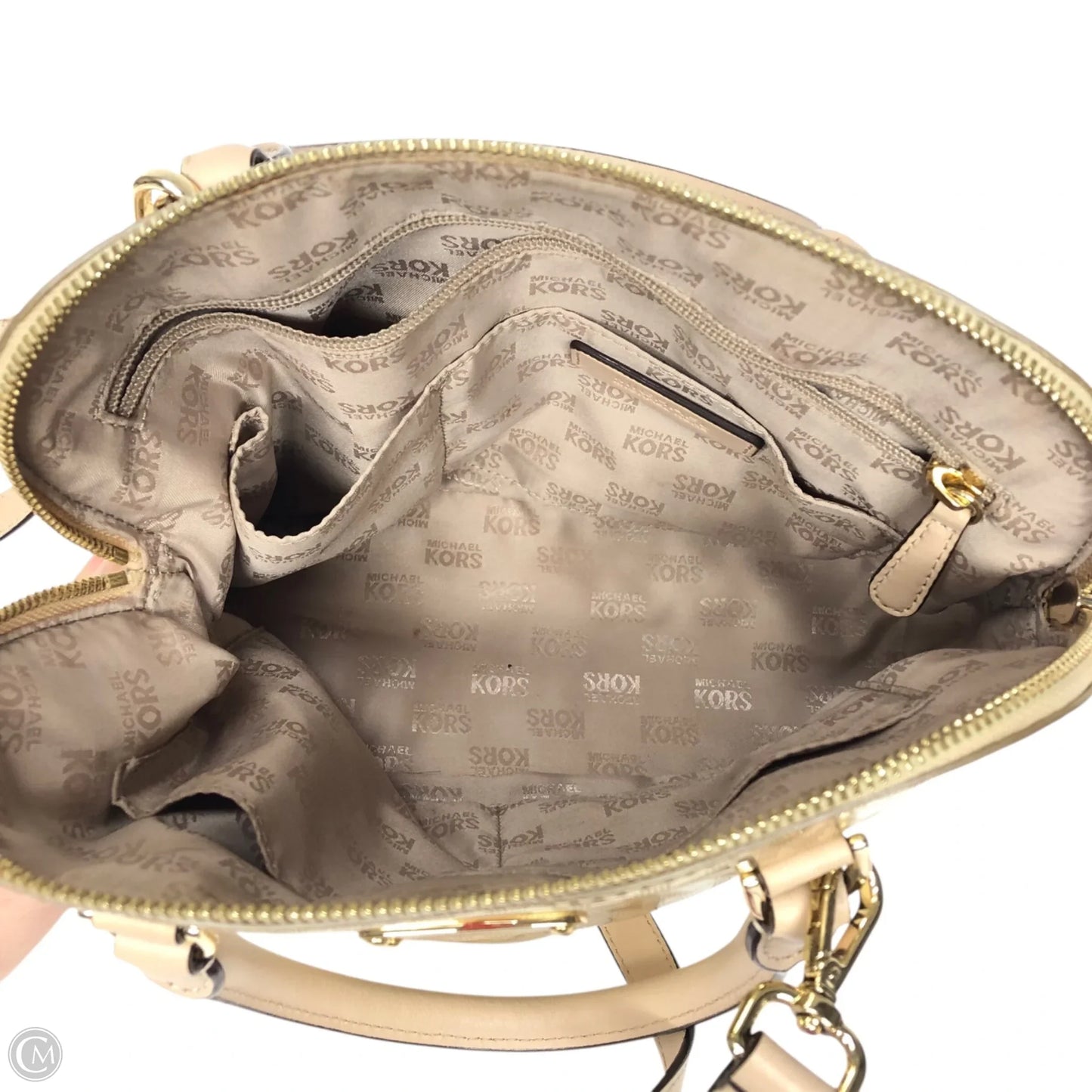 Crossbody Designer By Michael Kors, Size: Medium