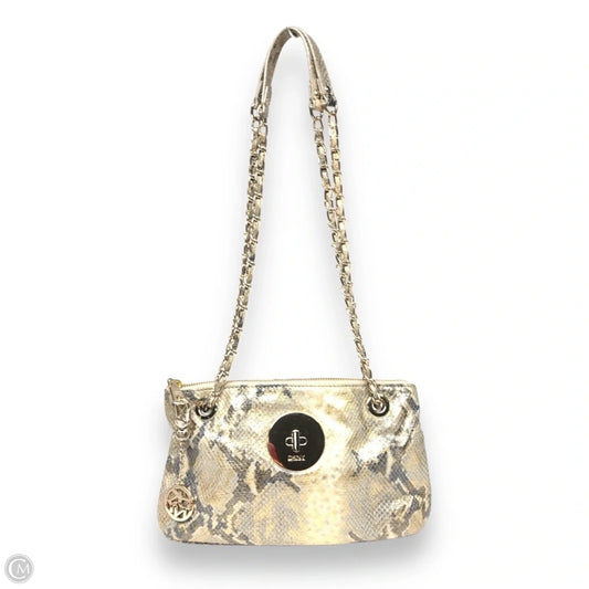 Handbag Leather By Dkny, Size: Small