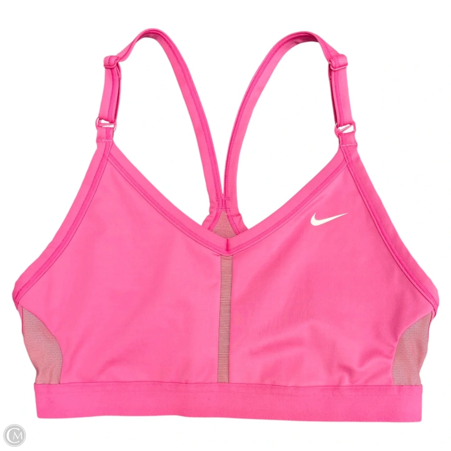 Athletic Bra By Nike Apparel In Pink, Size: L