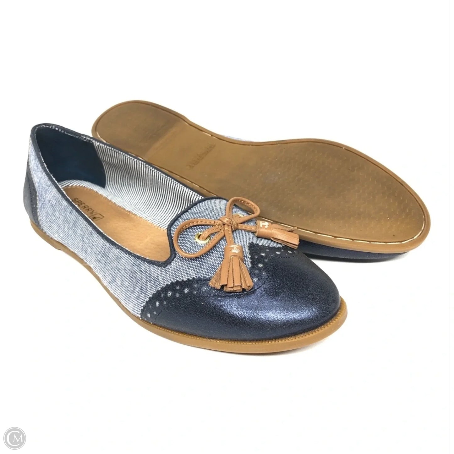 Shoes Flats By Sperry In Navy, Size: 10