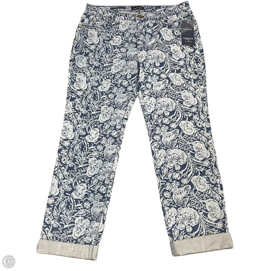 Jeans Straight By Charter Club In Blue, Size: 14