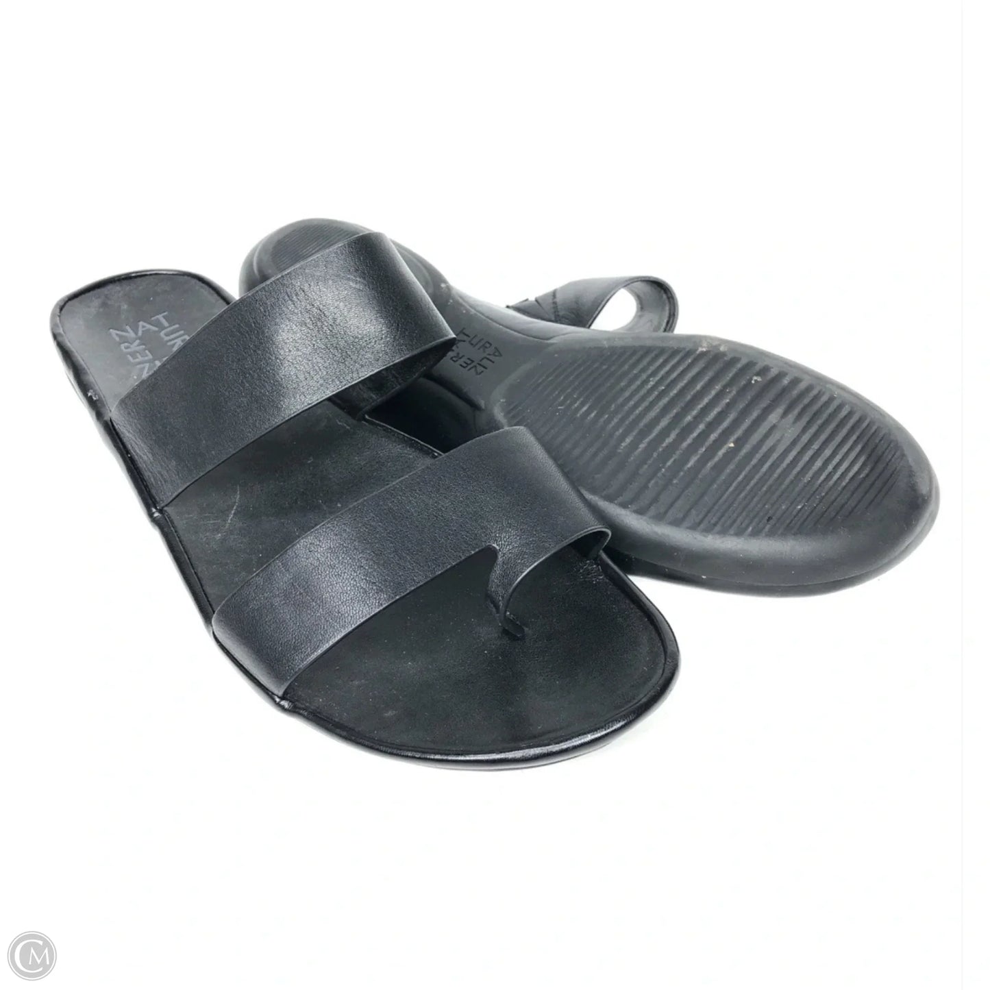 Sandals Flats By Naturalizer In Black, Size: 10