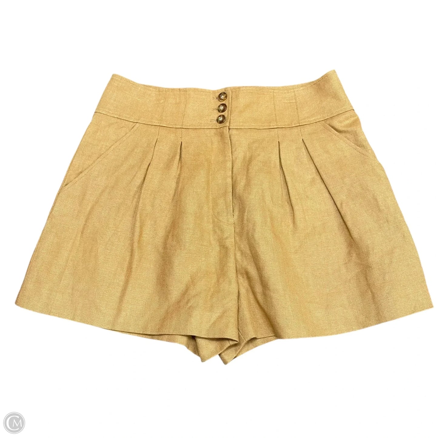 Shorts By Veronica Beard In Tan, Size: 14