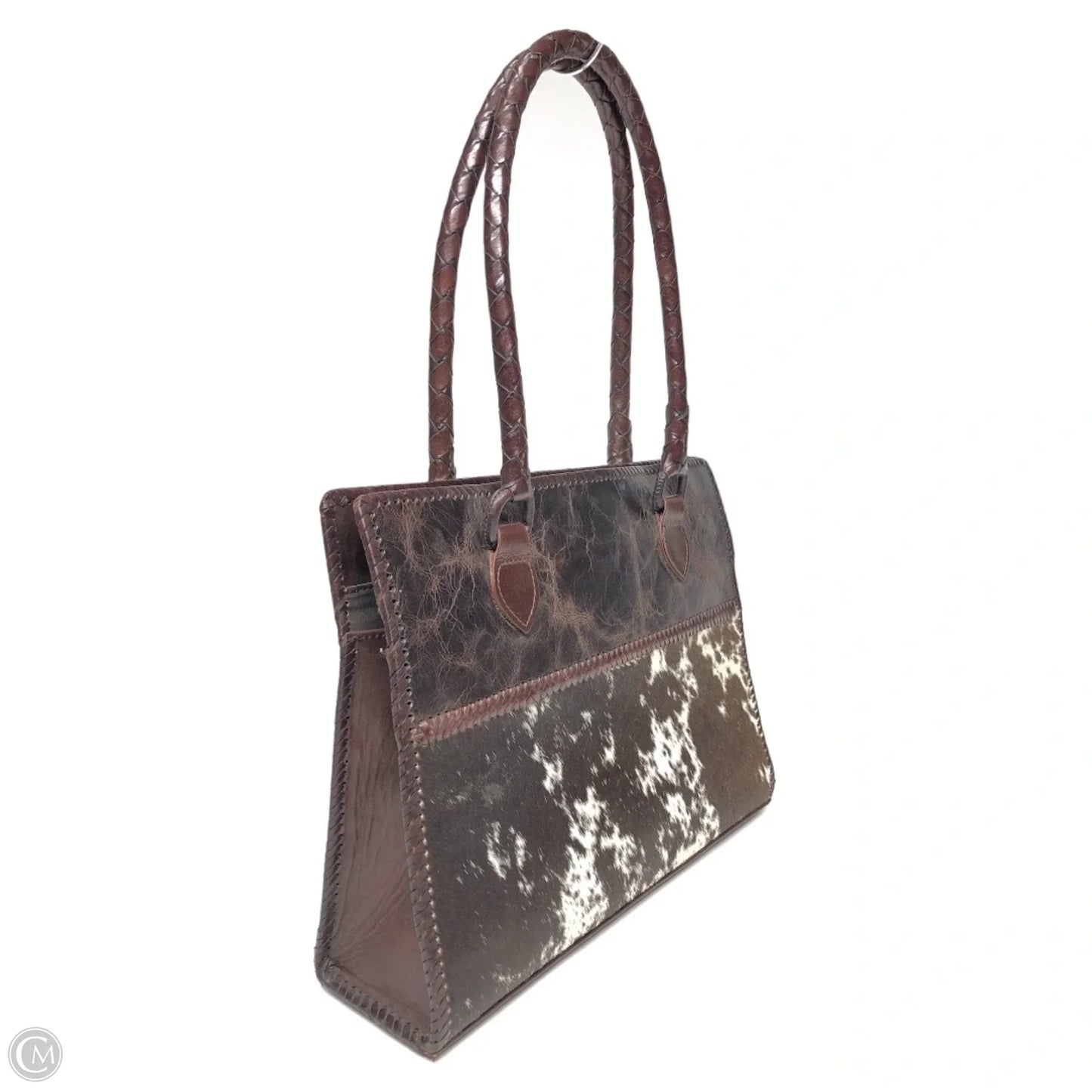 Tote Leather By Cmb, Size: Large