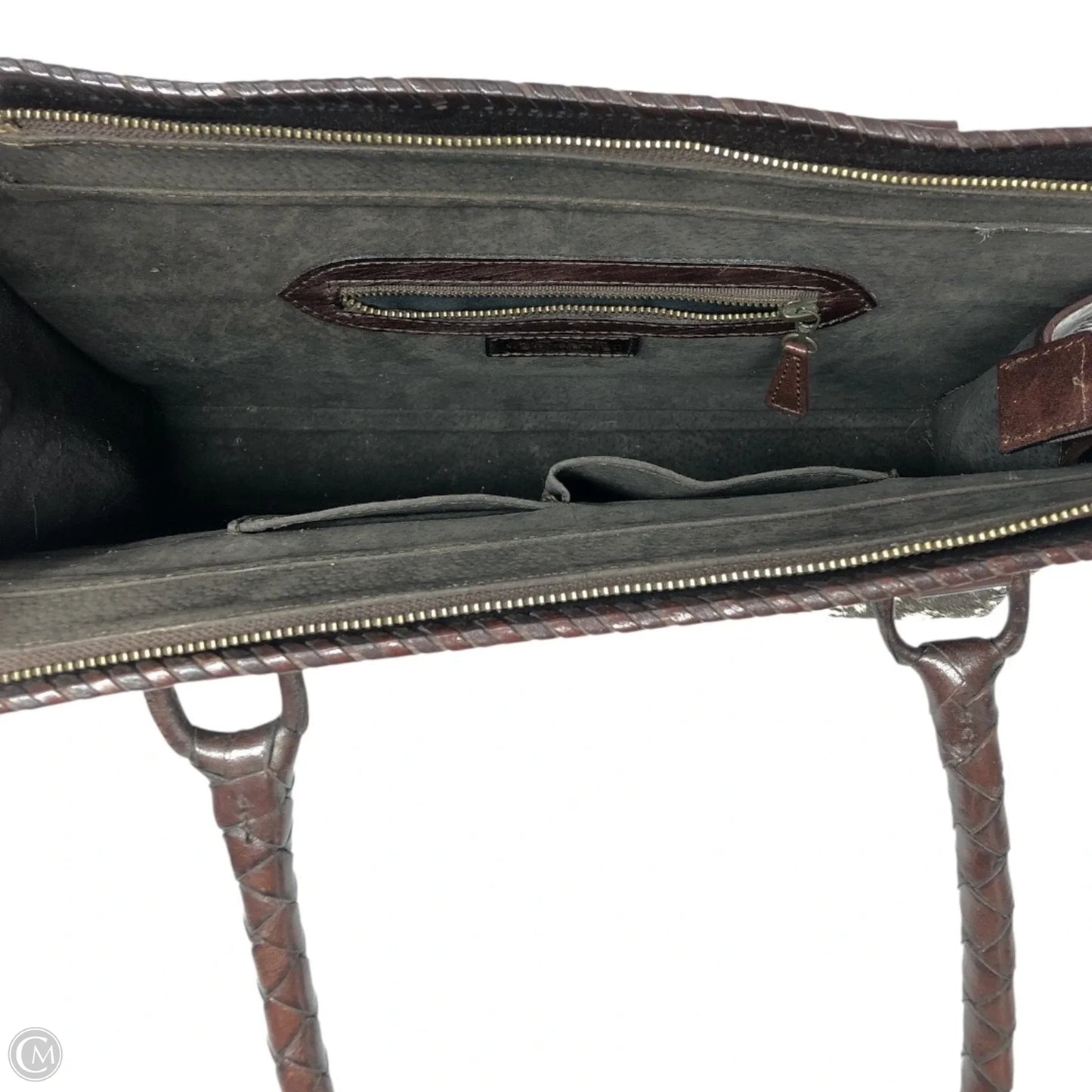 Tote Leather By Cmb, Size: Large