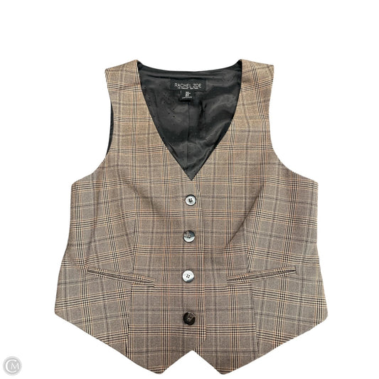 Vest Other By Rachel Zoe In Plaid Pattern, Size: S