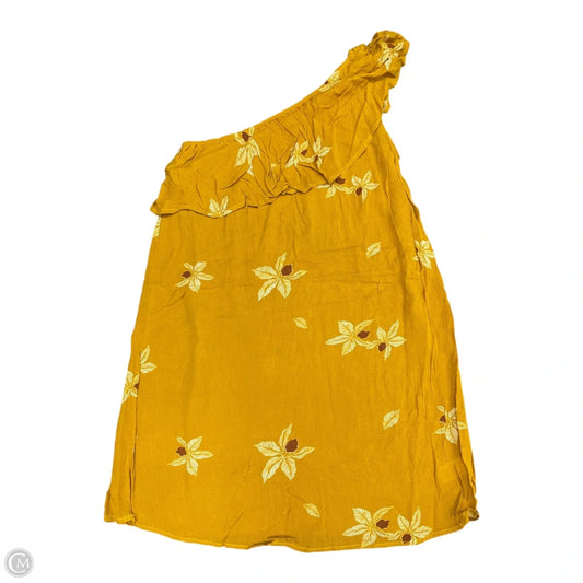 Dress Casual Short By Mossimo In Yellow, Size: M