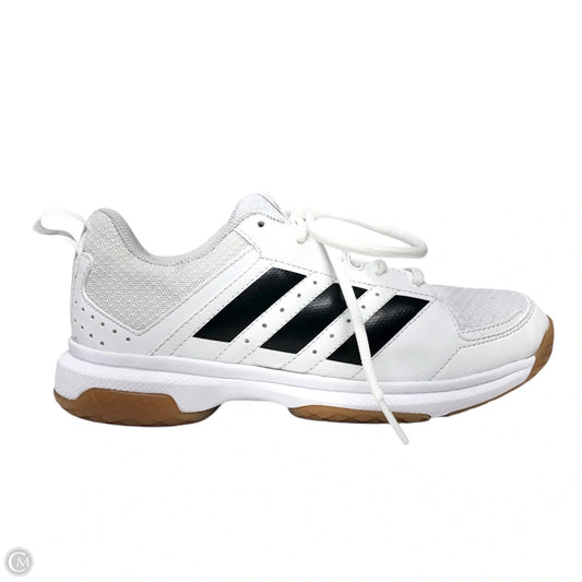 Shoes Athletic By Adidas In White, Size: 5.5
