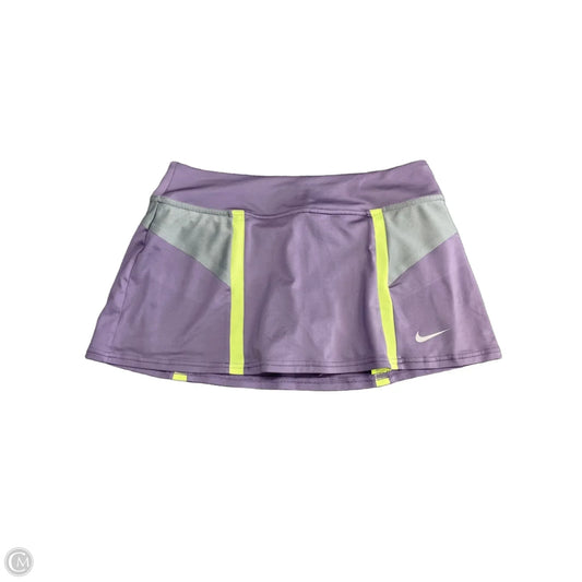 Athletic Skort By Nike In Purple, Size: M
