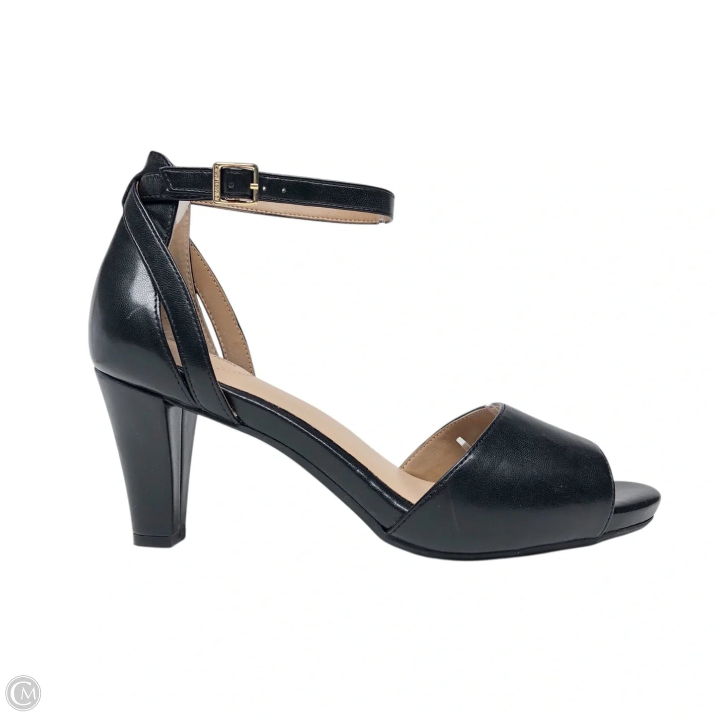 Sandals Heels Block By Giani Bernini In Black, Size: 9