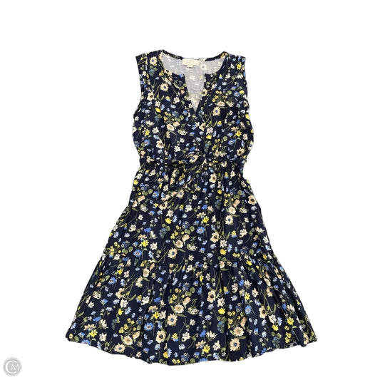 Dress Casual Short By Loft In Floral Print, Size: Xxsp