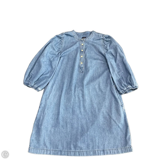 Dress Casual Short By Gap In Blue Denim, Size: S