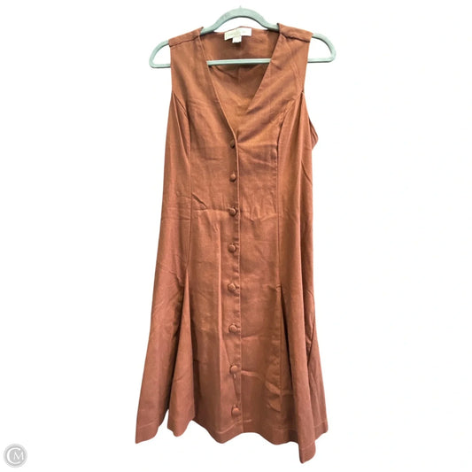 Dress Casual Short By Monteau In Brown, Size: L
