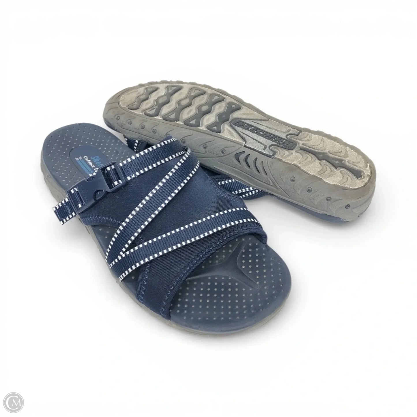 Sandals Sport By Skechers In Navy, Size: 9