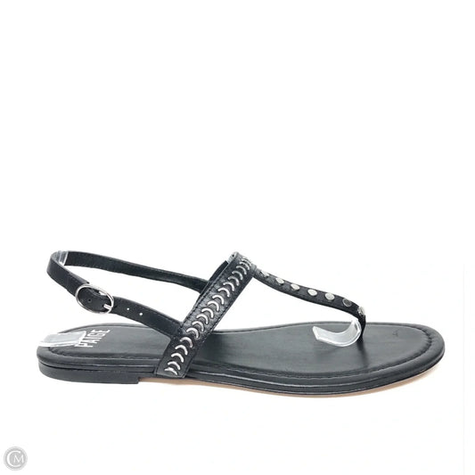 Sandals Flats By Paige In Black, Size: 8.5